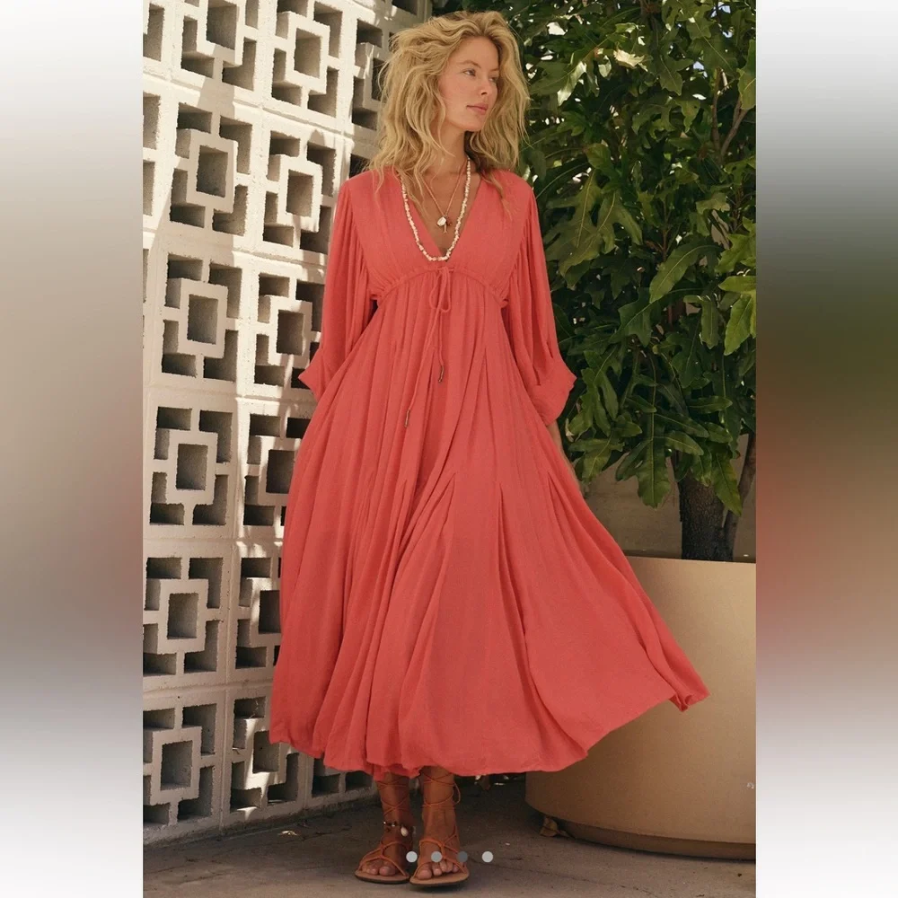 Free People lightweight maxi